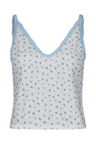 Pyjama - Hemelsblauw en Wit