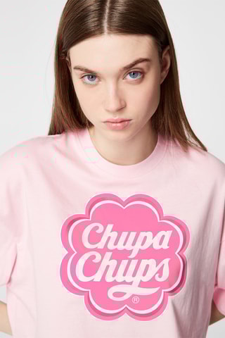 Kort T-shirt Chupa Chups® Roze