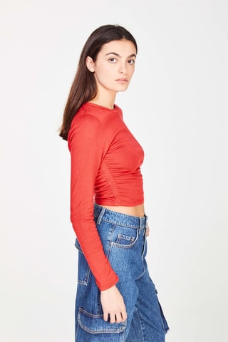 Crop Top 
Rood