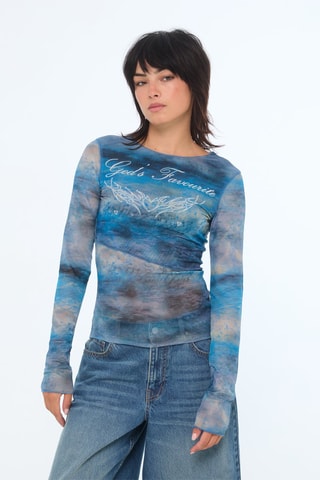 T-shirt - Lichtblauw