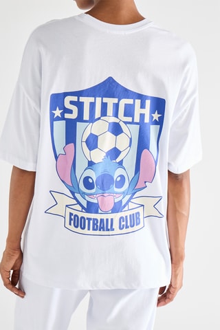 T-shirt Stitch Lilo en Stitch Disney - Wit