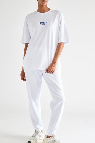 T-shirt Stitch Lilo en Stitch Disney - Wit