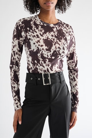 T-shirt - Donkerbruin