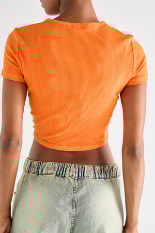 Crop Top - Oranje