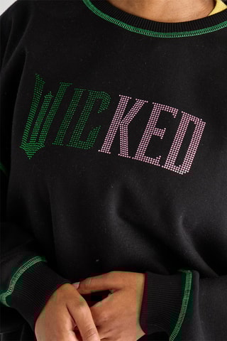 Sweater Wicked - Zwart