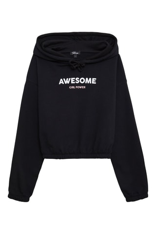 Oversized sweater - Zwart