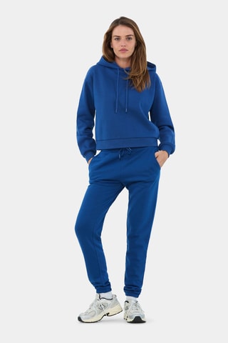 Sweater met Capuchon - Felblauw