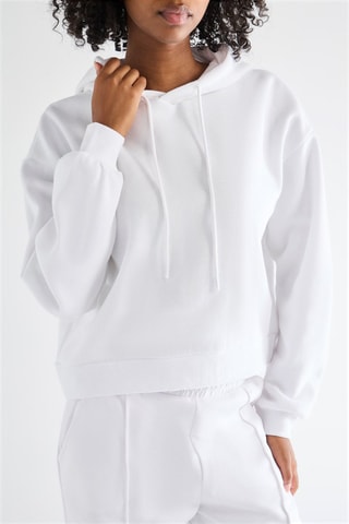 Sweater met Capuchon - Wit