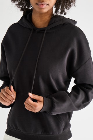 Sweater met Capuchon - Zwart