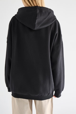 Sweater met Capuchon - Zwart