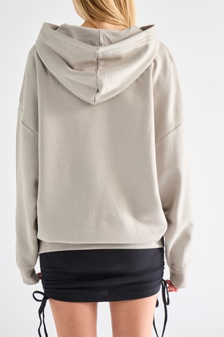 Sweater met Capuchon - Lichtgrijs