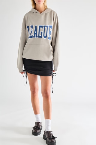 Sweater met Capuchon - Lichtgrijs