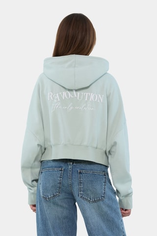 Sweater met capuchon - Lichtgroen