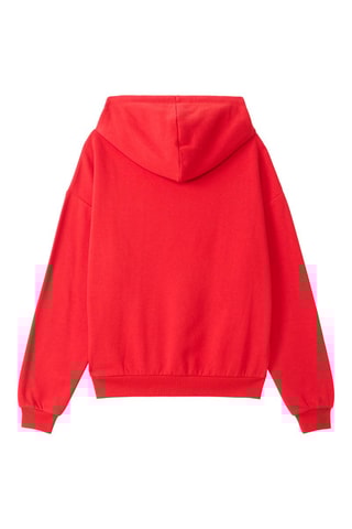 Sweater met capuchon - Rood