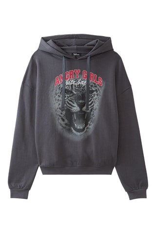 Sweater met capuchon - Grijs