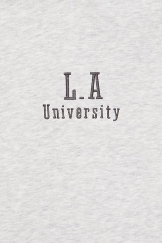 Mouwloze Sweater met Capuchon - Grijs