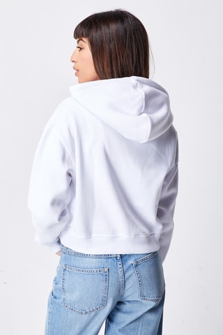 Sweater met Capuchon Wit