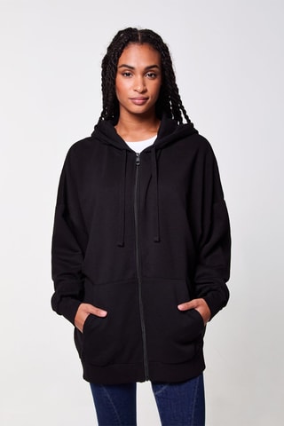 Sweater met Capuchon - Zwart