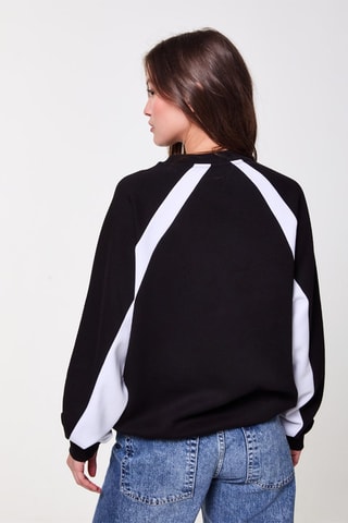 Oversized sweater - Zwart
