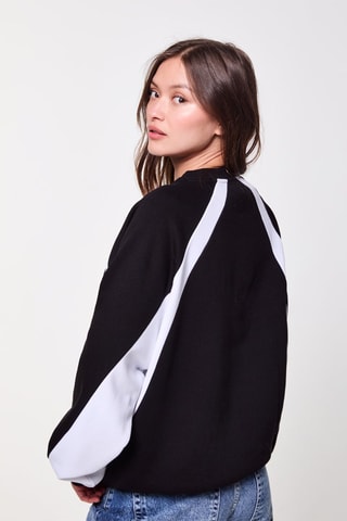 Oversized sweater - Zwart