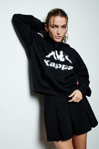 Sweater met Capuchon x Kappa Zwart