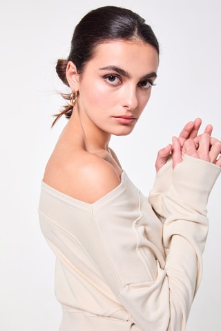 Korte Sweater - Beige