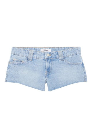 Short en jean Bleu clair