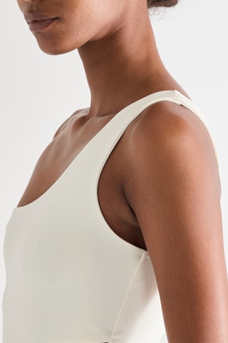 Asymmetrische Jumpsuit - Gebroken Wit