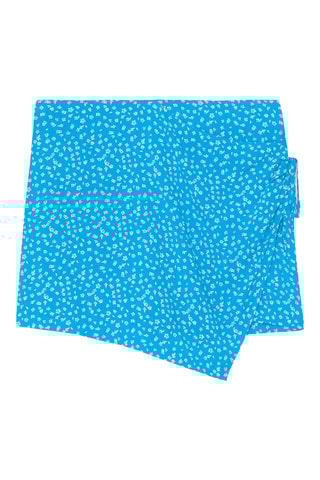 Minirok - Blauw en Wit