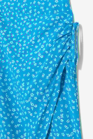 Minirok - Blauw en Wit