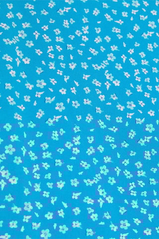 Minirok - Blauw en Wit