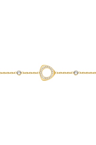 Pulsera Giulia - Chapado en oro amarillo