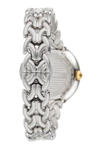 Reloj de cuarzo de acero Maira - Plateado