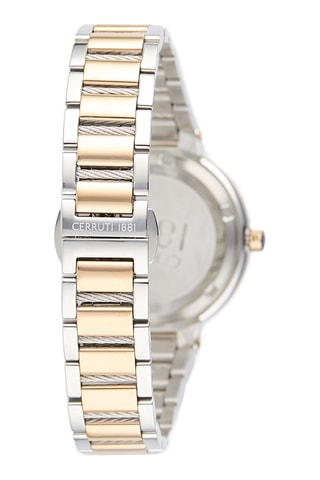 Reloj de cuarzo de acero Gardena - Rosa