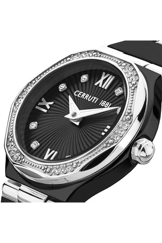 Reloj de cuarzo de acero Rendinara