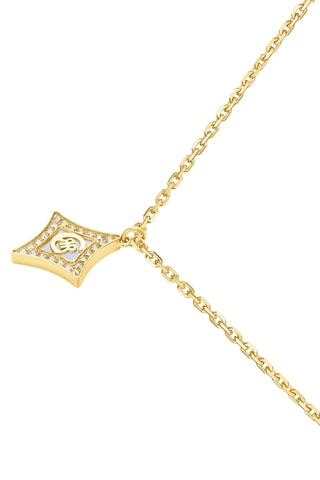 Collar Sylvia - Chapado en oro amarillo y nácar