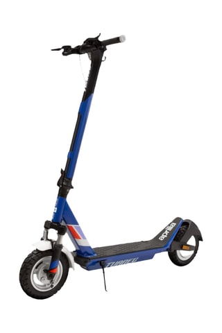 Patinete eléctrico reacondicionado Aprilia Tuareg con intermitentes - Azul - Hasta 120 kg 