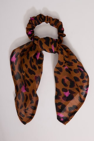 Chouchou noué - Marron