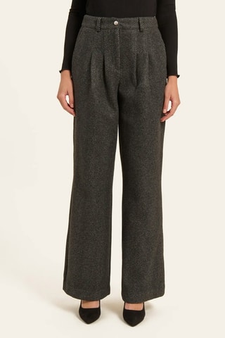 Pantalon taille haute - Noir