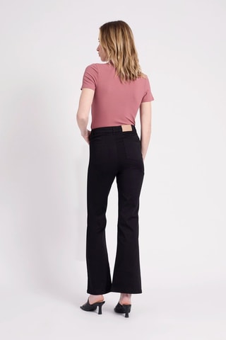 Pantalon taille haute - Noir