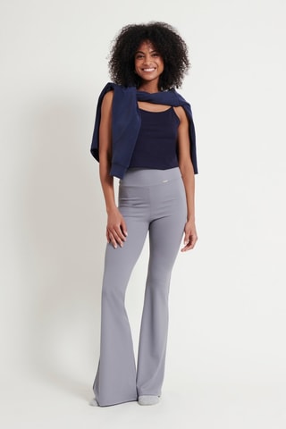 Pantalon taille haute - Anthracite