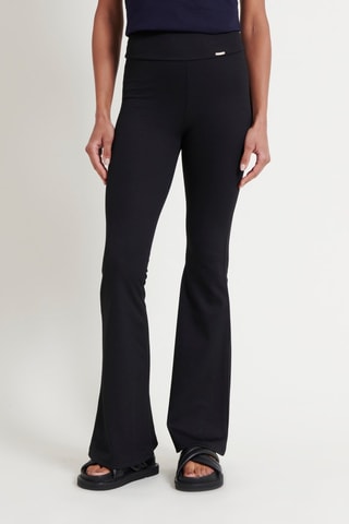 Pantalon taille haute - Noir
