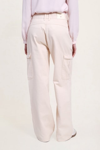 Pantalon taille haute - Blanc