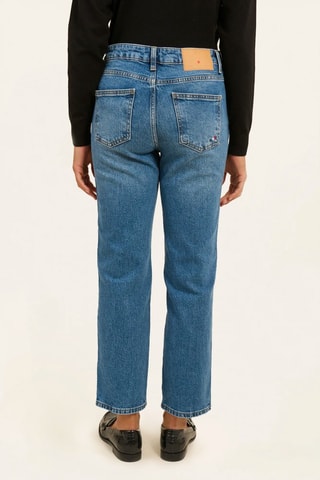 Jean taille haute - Bleu foncé