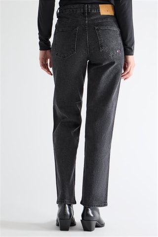 Jean taille haute - Gris