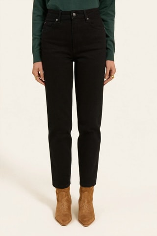 Jean taille haute - Noir