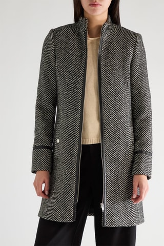 Manteau en laine - Noir