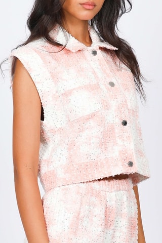 Veste sans manches - Rose