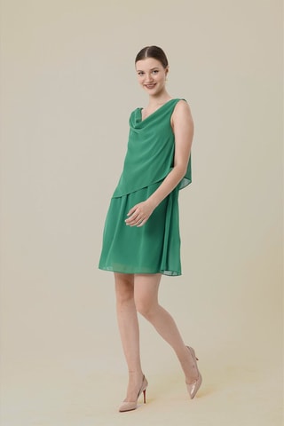 Robe droite - Vert foncé