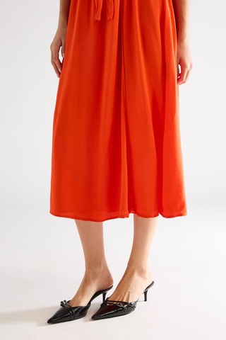 Robe portefeuille - Rouge